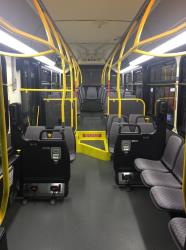 Bus interior Bus interior