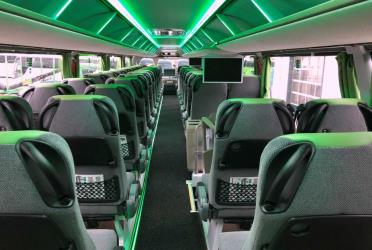 Bus interior Bus interior