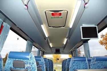 Bus interior Bus interior