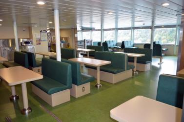 Interior of Ferry M.V. Salish Interior of Ferry M.V. Salish