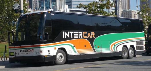 Bus exterior side Bus exterior side