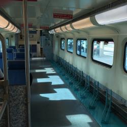 Tri-Rail's bicycle car Tri-Rail's bicycle car
