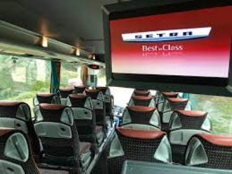Bus interior Bus interior
