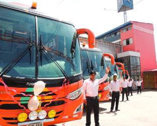 Bus exterior Bus exterior