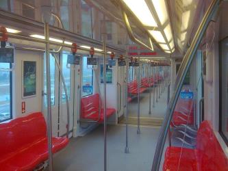 Train interior Train interior