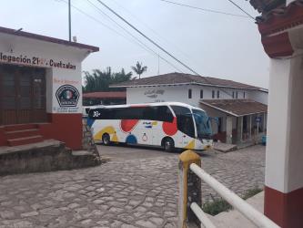 Bus exterior Bus exterior