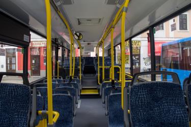 Bus interior Bus interior