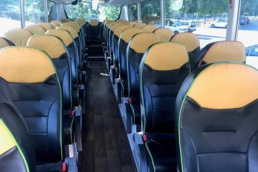 Bus interior Bus interior