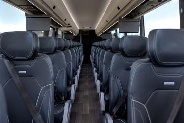 Bus interior Bus interior