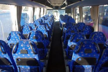 Bus interior Bus interior