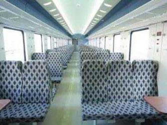 T Train interior Hard Seat T Train interior Hard Seat
