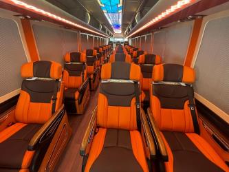 Bus interior Bus interior