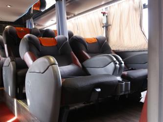 Bus interior Bus interior