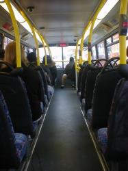 Bus interior Bus interior