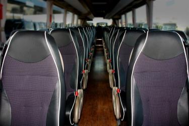 Bus interior Bus interior