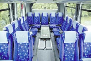 Bus interior Bus interior