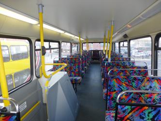 Blackpool Transport Bus Interior Blackpool Transport Bus Interior