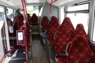 Bus interior Bus interior