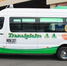 Minibus exterior Minibus exterior
