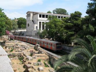 Athens metro green line Athens metro green line