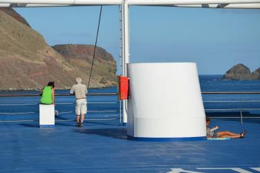Ferry deck Ferry deck