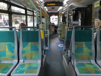 RATP Bus Interior RATP Bus Interior