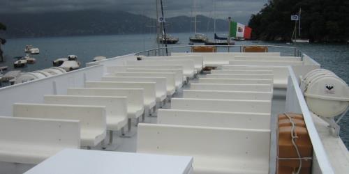 Ferry Creuza De Ma deck seating Ferry Creuza De Ma deck seating