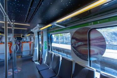 Train interior Train interior