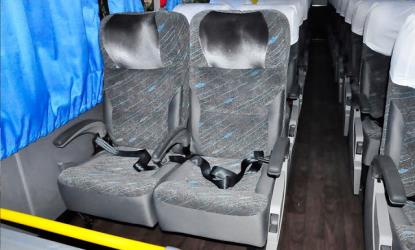 Bus interior Bus interior