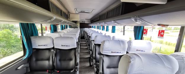 Bus interior Bus interior