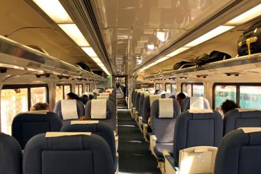 Pacific Surfliner interior Pacific Surfliner interior