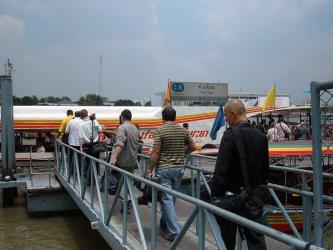 Ferry Terminal at Tha Tien Ferry Terminal at Tha Tien