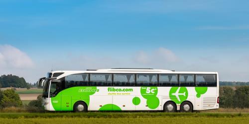 Bus side view Bus side view