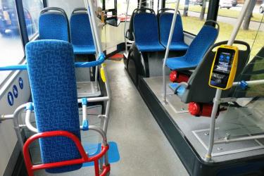 Bus interior Bus interior