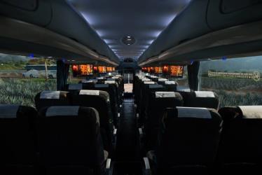 Bus interior Bus interior
