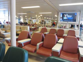 Interior of Ferry Tacoma Interior of Ferry Tacoma