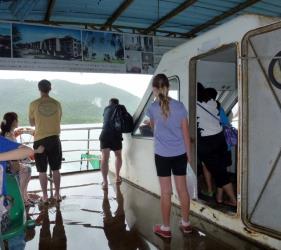 Koh Chang Ferry Interior Koh Chang Ferry Interior