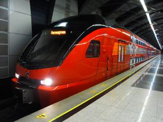 Aeroexpress at Vnukovo Airport station Aeroexpress at Vnukovo Airport station