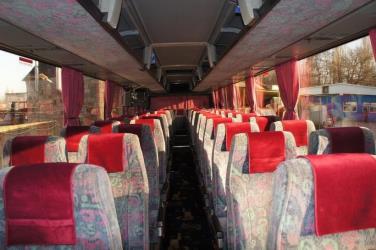 Bus interior Bus interior