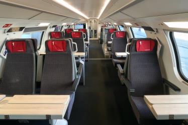 First class interior First class interior