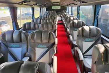 Bus interior Bus interior
