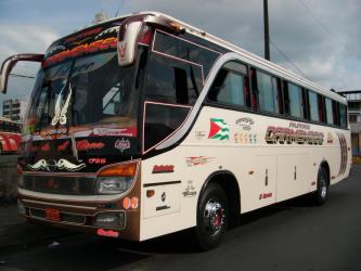 Bus exterior Bus exterior