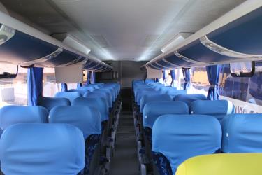 Bus interior Bus interior