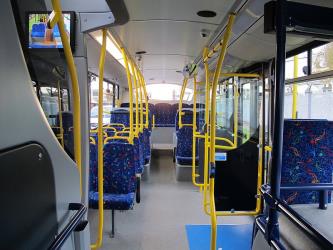 Dublin Bus Interior Dublin Bus Interior