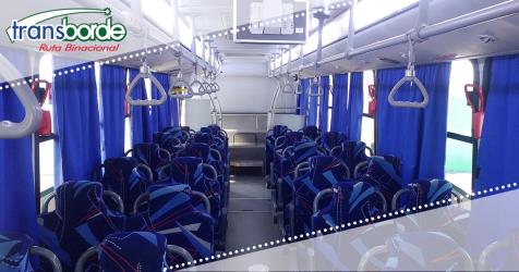 Bus interior Bus interior