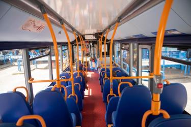 Bus interior Bus interior