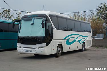 Bus side view Bus side view