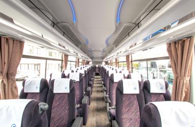 Bus interior Bus interior