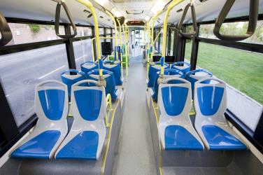 Bus interior Bus interior