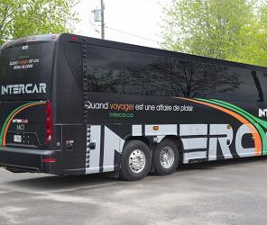 Bus exterior rear Bus exterior rear